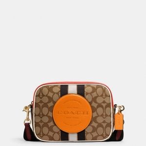 COACH Dempsey Camera Bag in Signature Jacquard W/ Patch